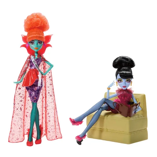 Collector-era Monster High Beetlejuice dolls