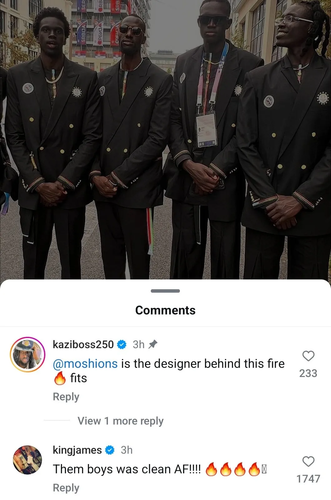 LeBron shows love to South Sudan