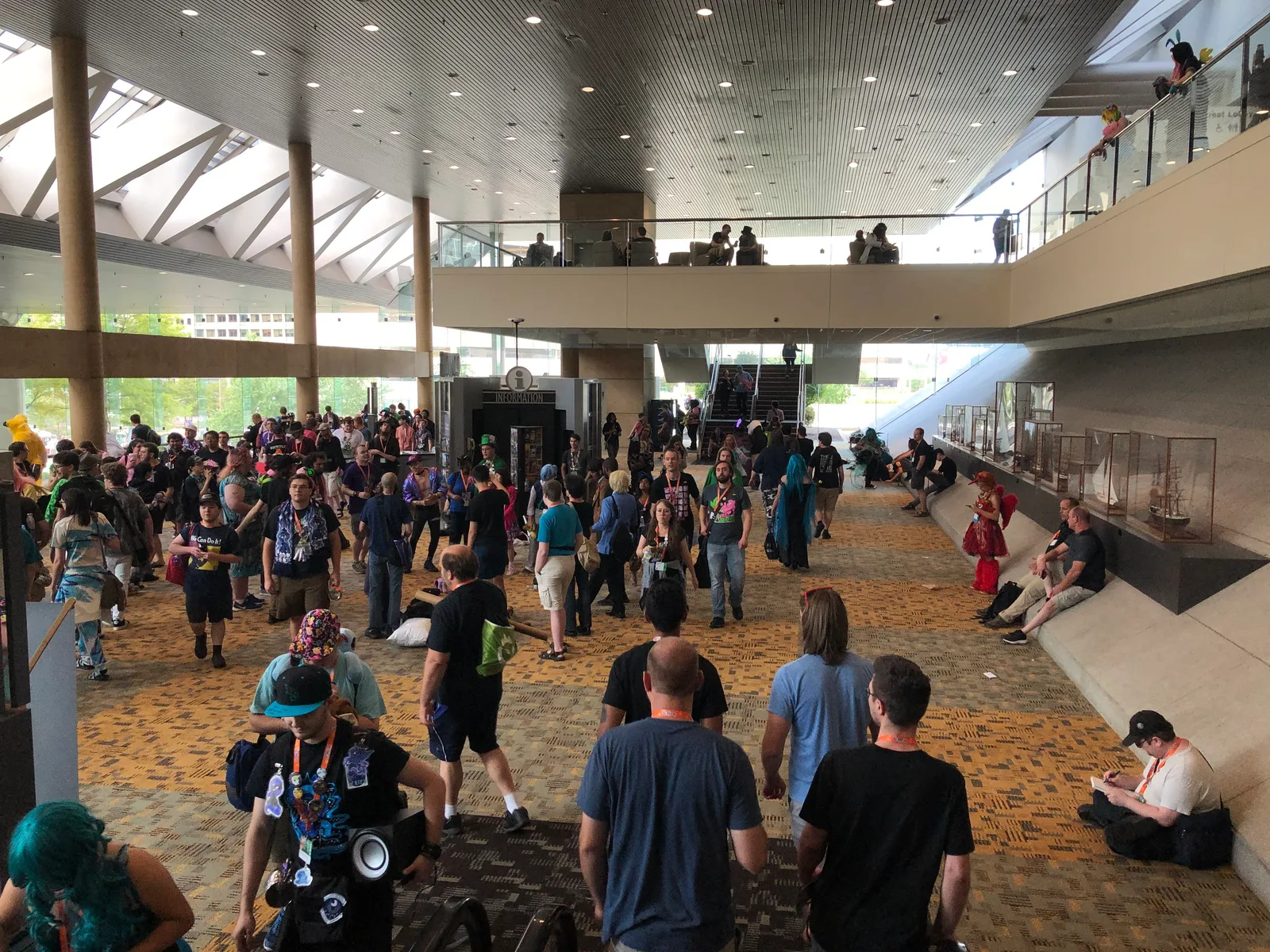 Attendees fill the hall at the final BronyCon in 2019