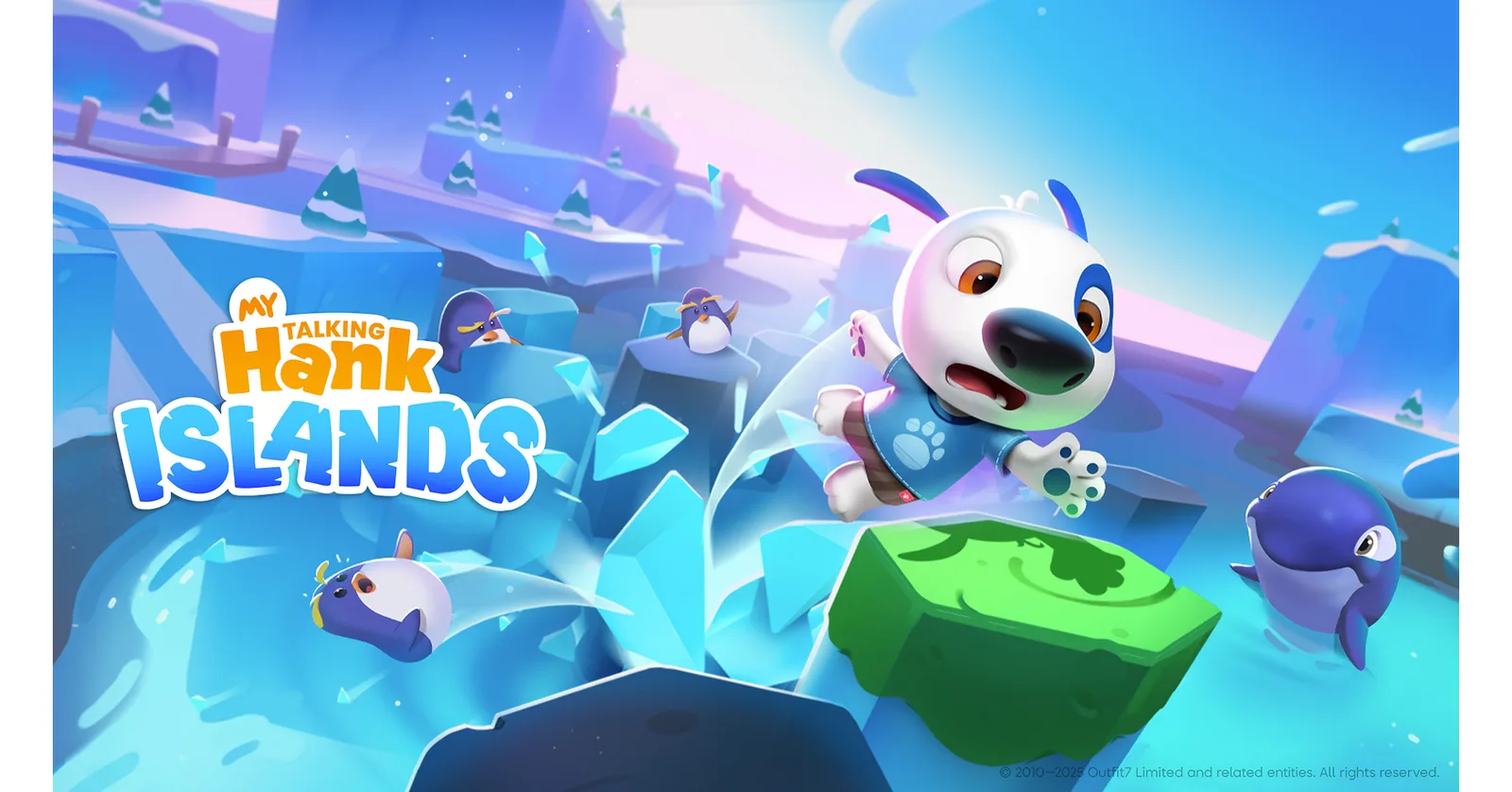 Outfit7's My Talking Hank: Islands Gets Cooler Than Ever with the Introduction of the Ice Island