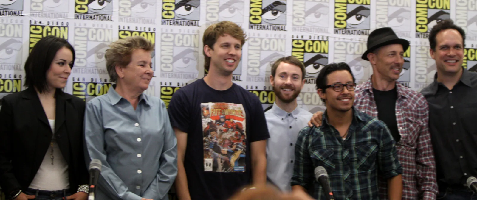 The cast at the 2011 San Diego Comic-Con panel