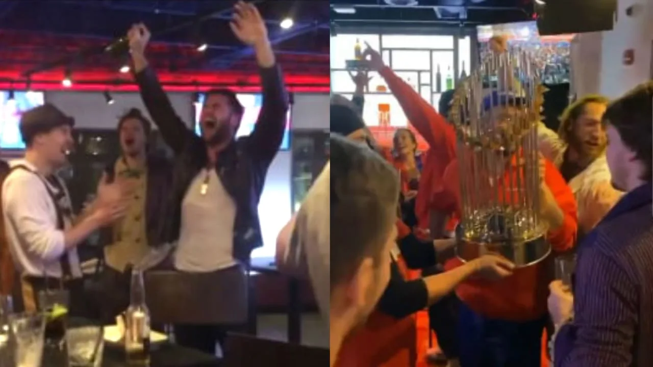 Capitals spray champagne, party for Nationals' World Series win | NHL.com