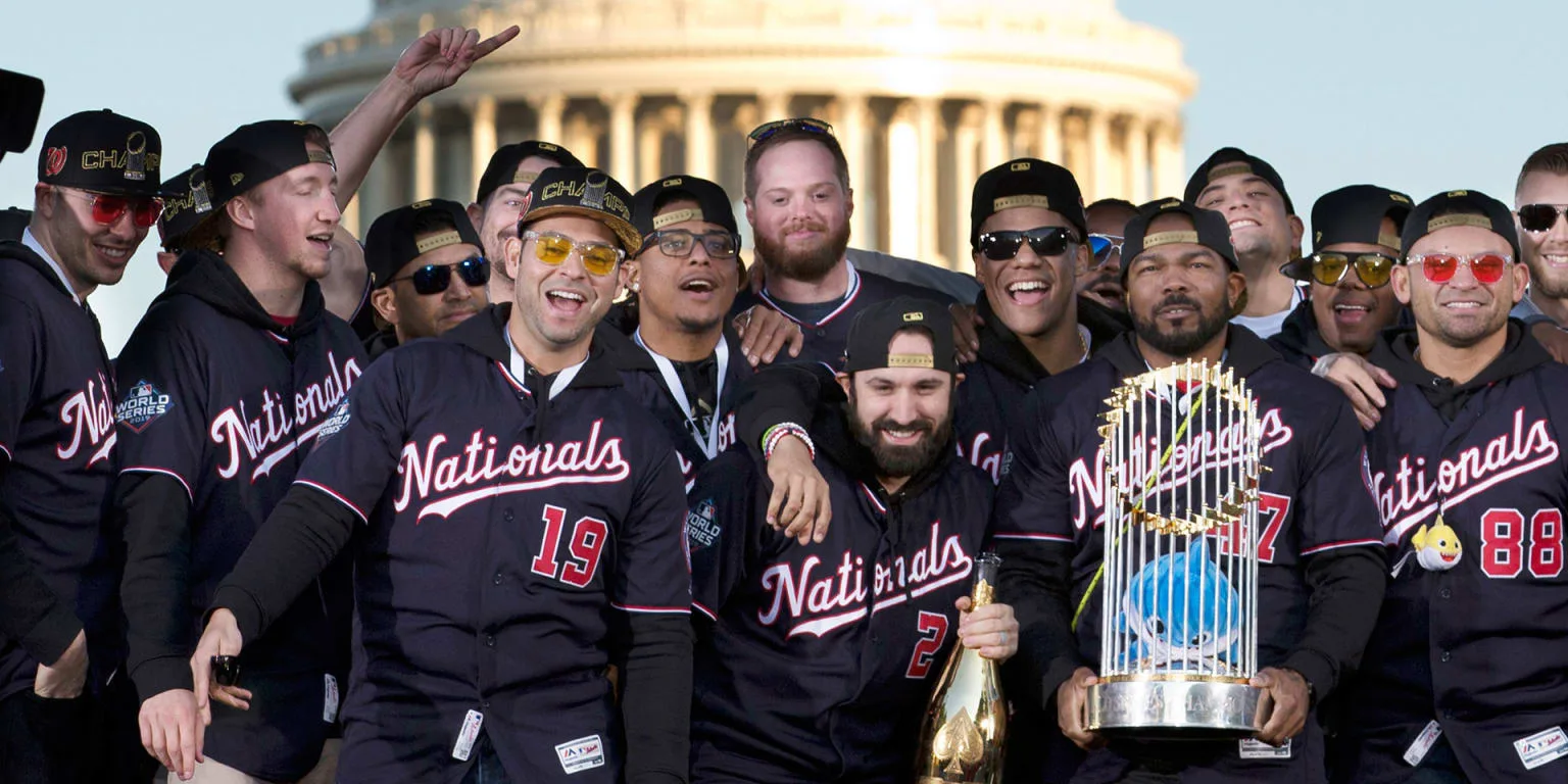 Nationals parade through DC to celebrate title