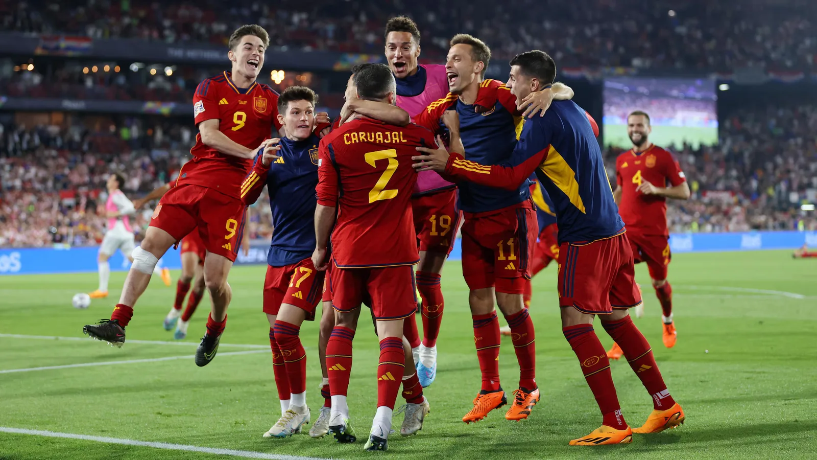 Spain win Nations League: Croatia edged out on penalties | UEFA Nations League 2023