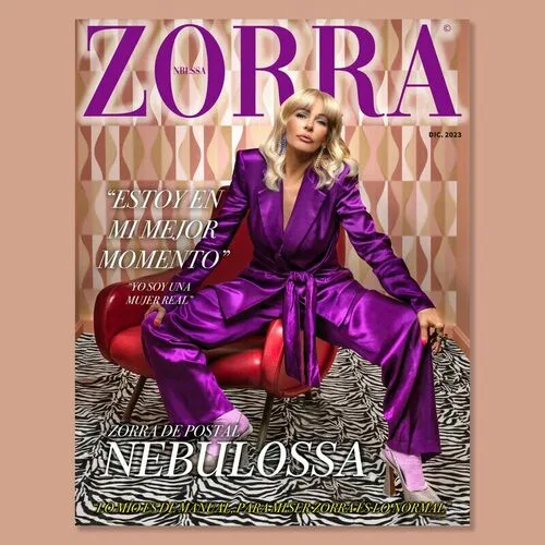 Nebulossa's Zorra at Benidorm Fest: cover art