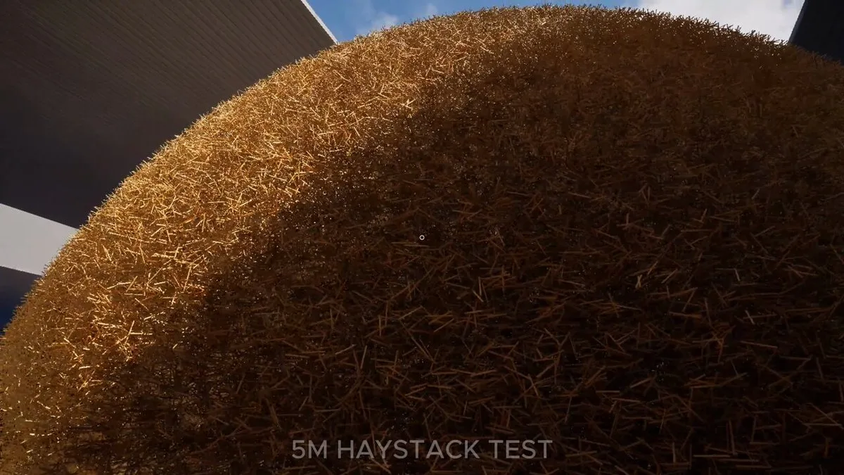 i made a game where you literally have to find a needle in a haystack the catch is there are 5,000,000 pieces of hay and only 1 needle