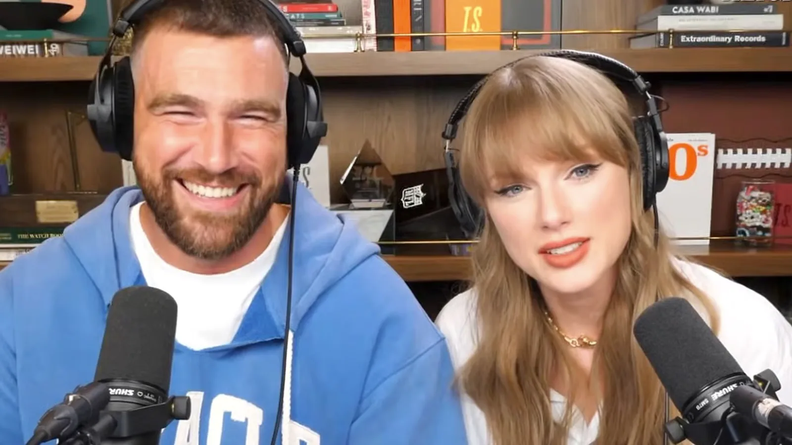 Travis Kelce Taylor Swift Spotify Podcasts