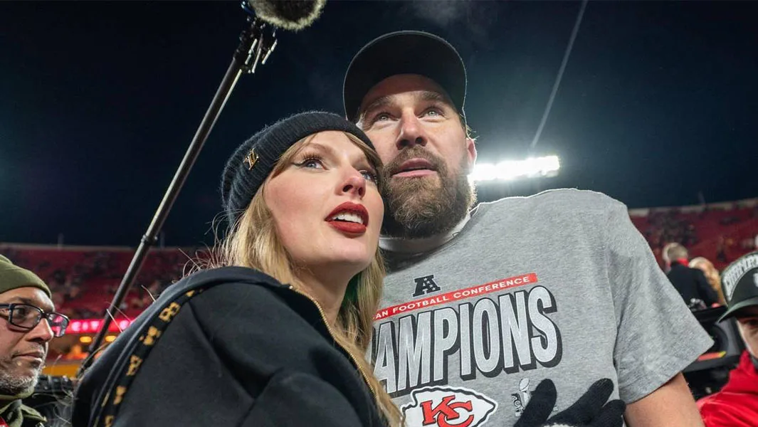 Taylor Swift earns podcast record with appearance on boyfriend Travis Kelce's New Heights