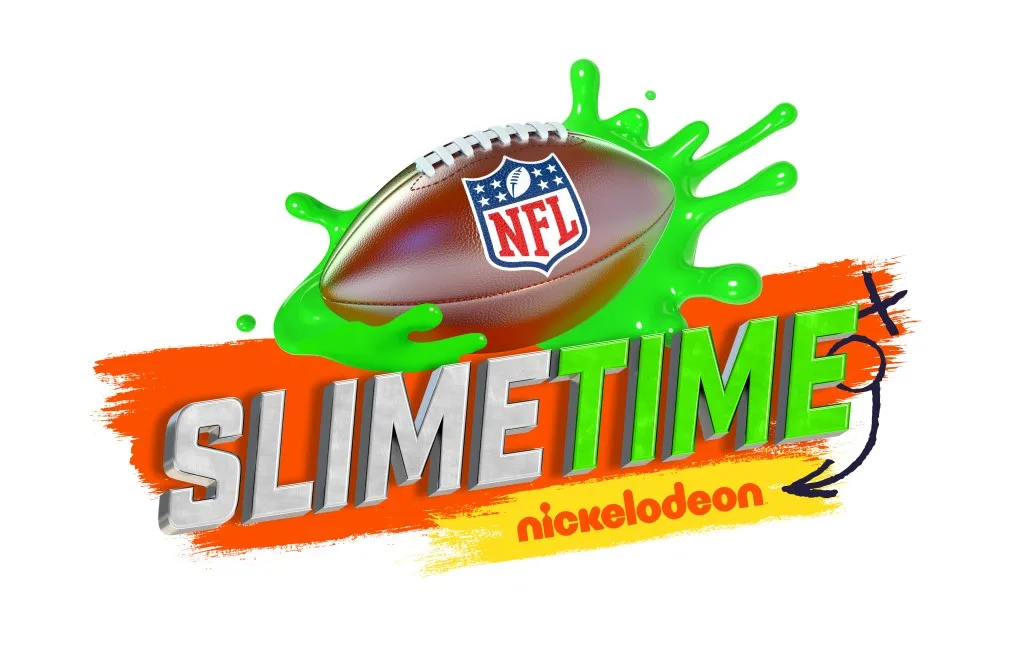 NFL Slimetime logo, Nickelodeon