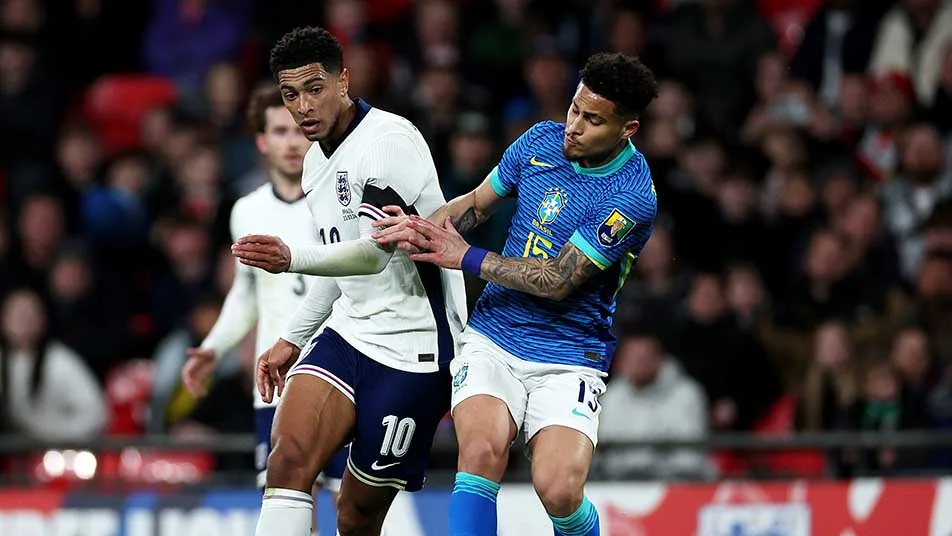Match Centre: England 0-1 Brazil