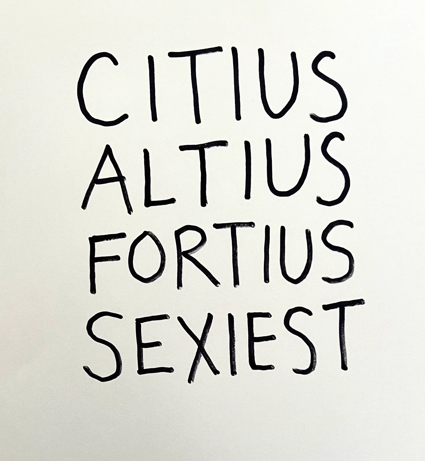 New Olympic Motto released in honor of new Team USA Track and Field Uniform reveal!