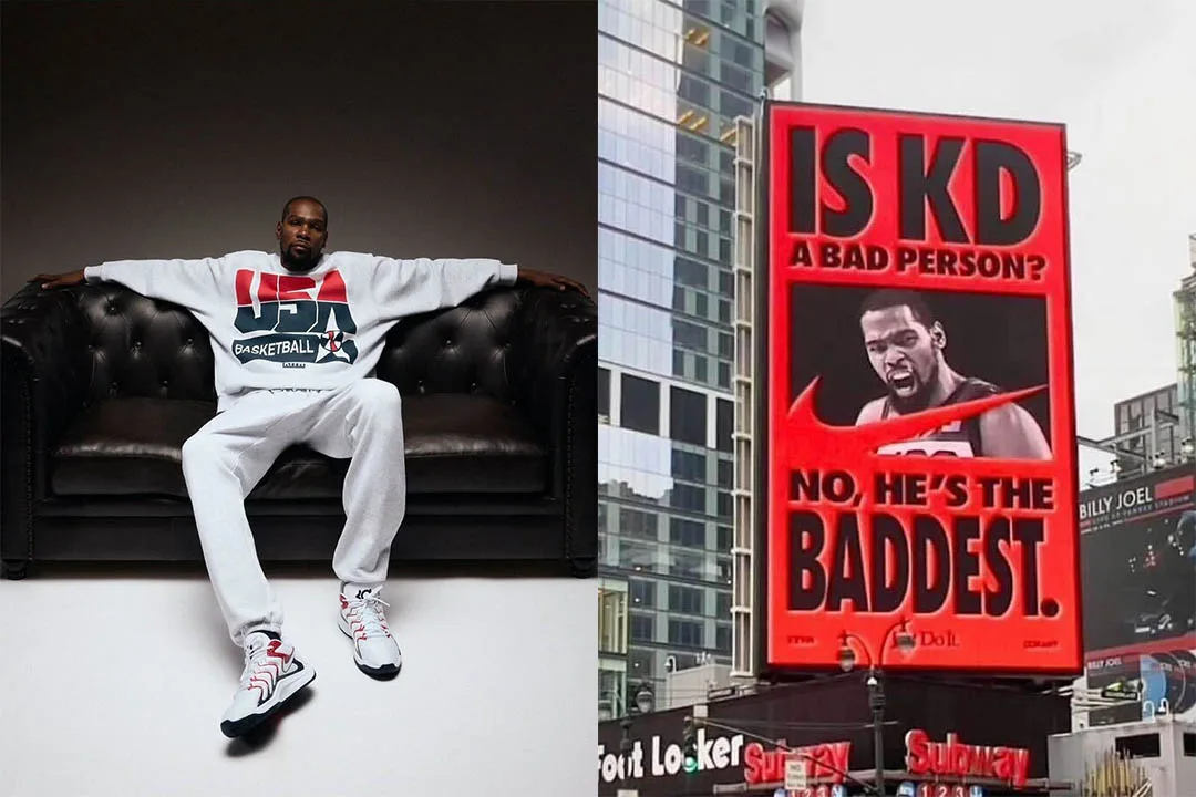 Nike Releases Kevin Durant Ad, Billboards Following Original "Winning Isn't For Everyone" Campaign Absence