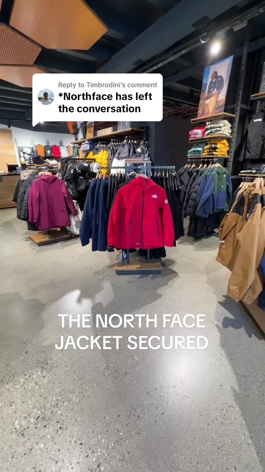 Replying to @Timbrodini We were busy express delivering @Jenn her jacket at the top of mountain. Thanks for the help Jossi!