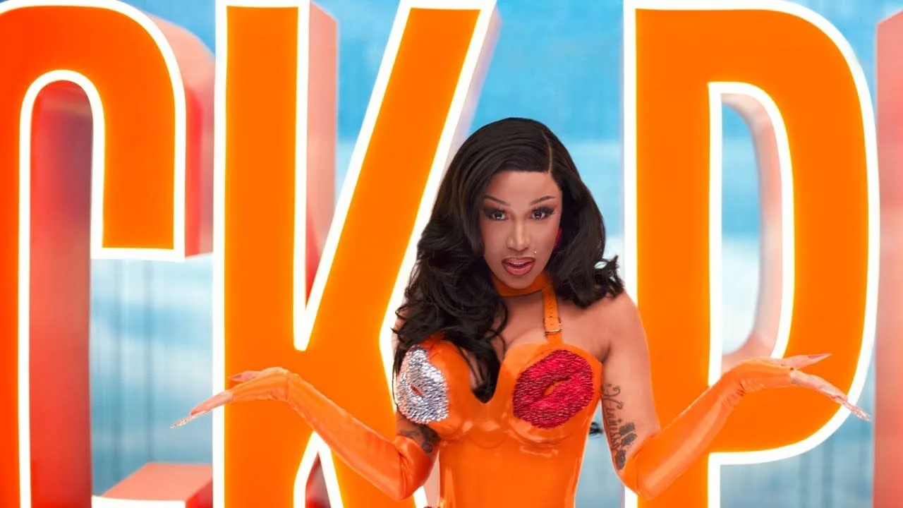 A Cardi B lip gloss ad that ended with a mock news report about men misusing Duck Plump.