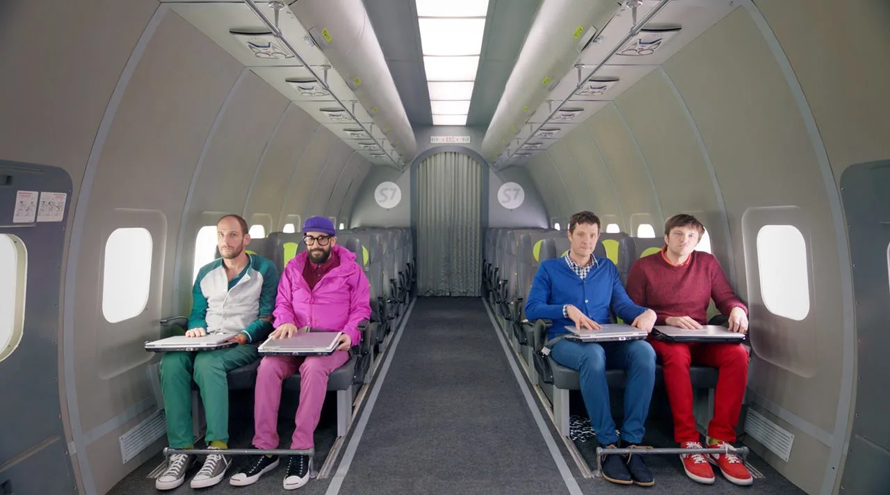 309K views · 150 reactions | Hello, Dear Ones. Please enjoy our new video for "Upside Down & Inside Out". A million thanks to S7 Airlines. #GravitysJustAHabit | OK Go