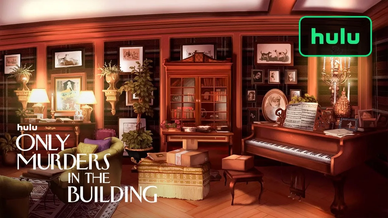 Oliver's apartment from Hulu's ambient-room video.