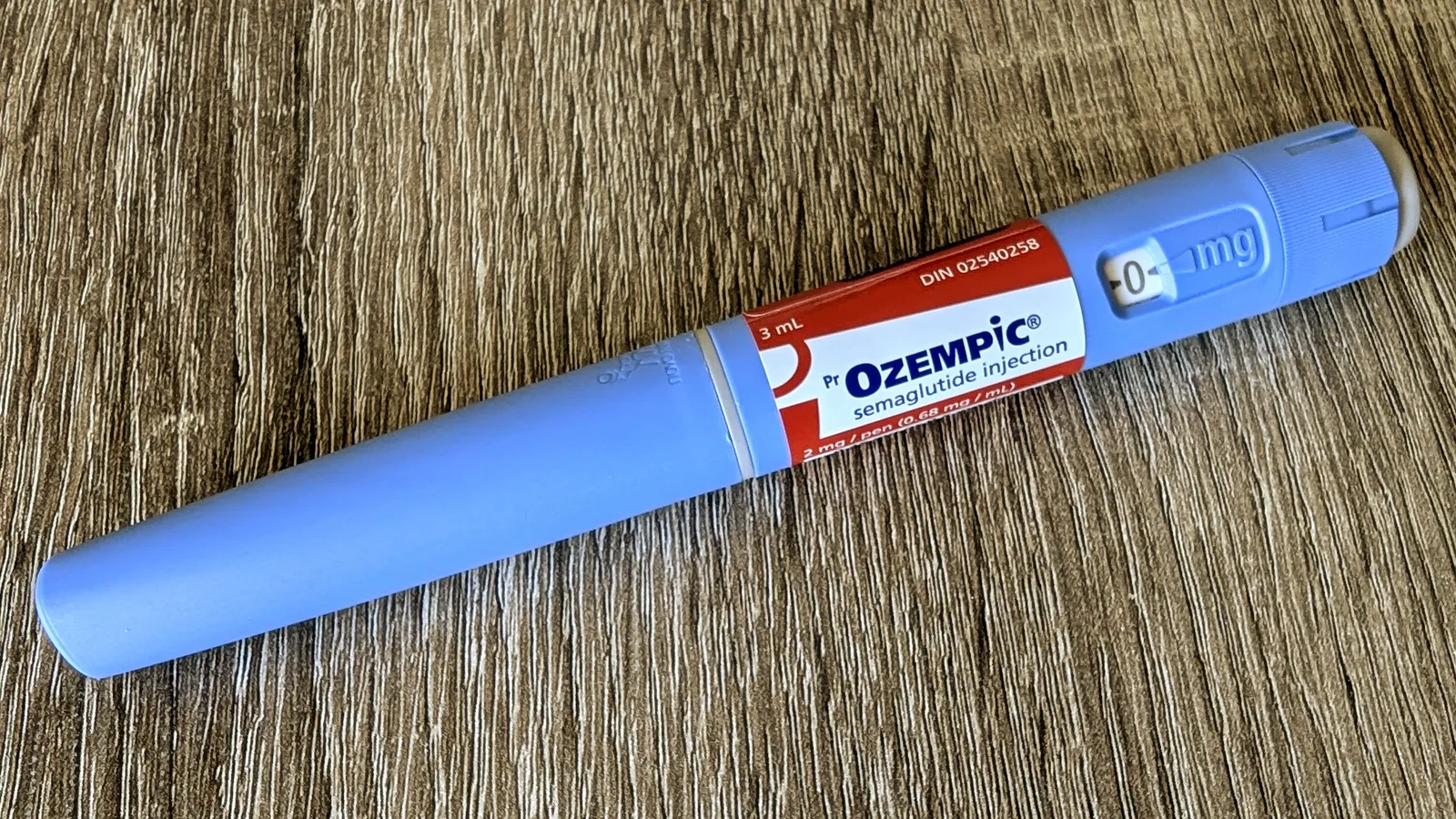 Ozempic product photograph; Wikimedia Commons labels the file CC0.