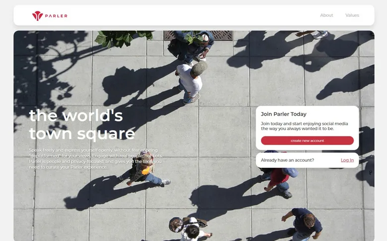 Parler is back online after Amazon kicked it off the internet - Engadget