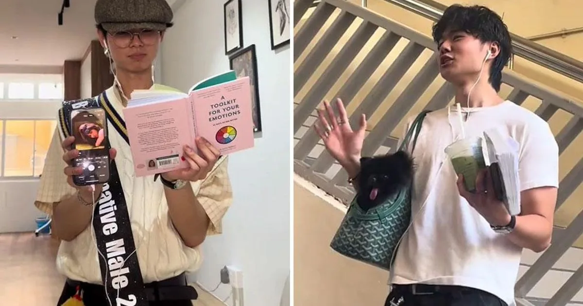 'Performative Male' contest sees tote bags, matcha -- and a police visit