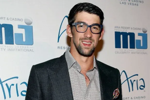 Michael Phelps at a Las Vegas event