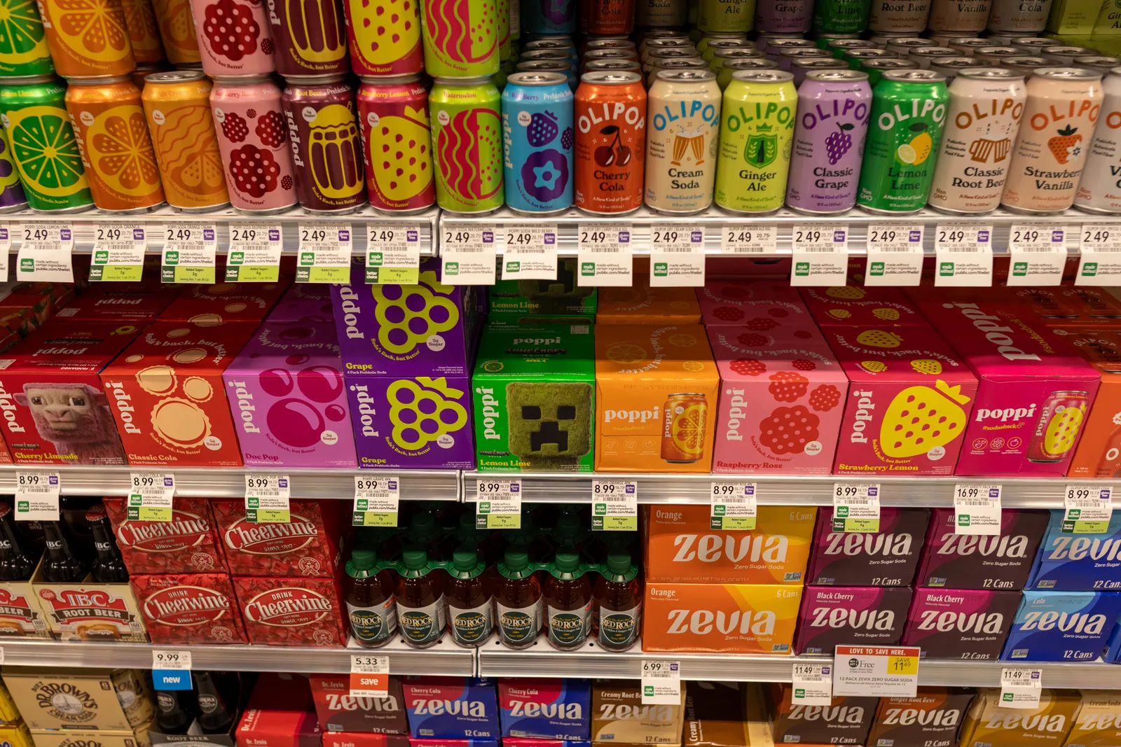 Poppi at a Publix in Orlando, September 2025