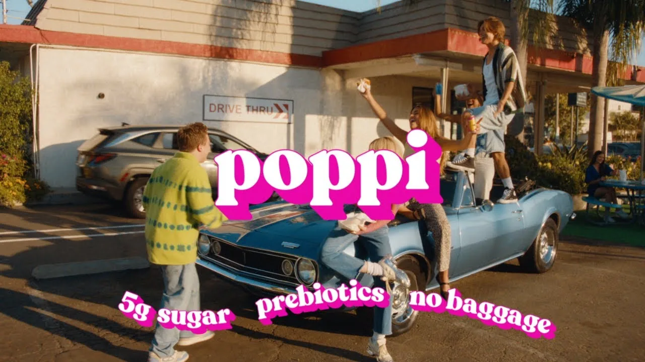 Poppi's Super Bowl LIX 2025 commercial