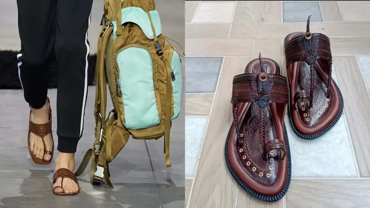 Luxury brand Prada sells traditonal Kolhapuri chappals for Rs...