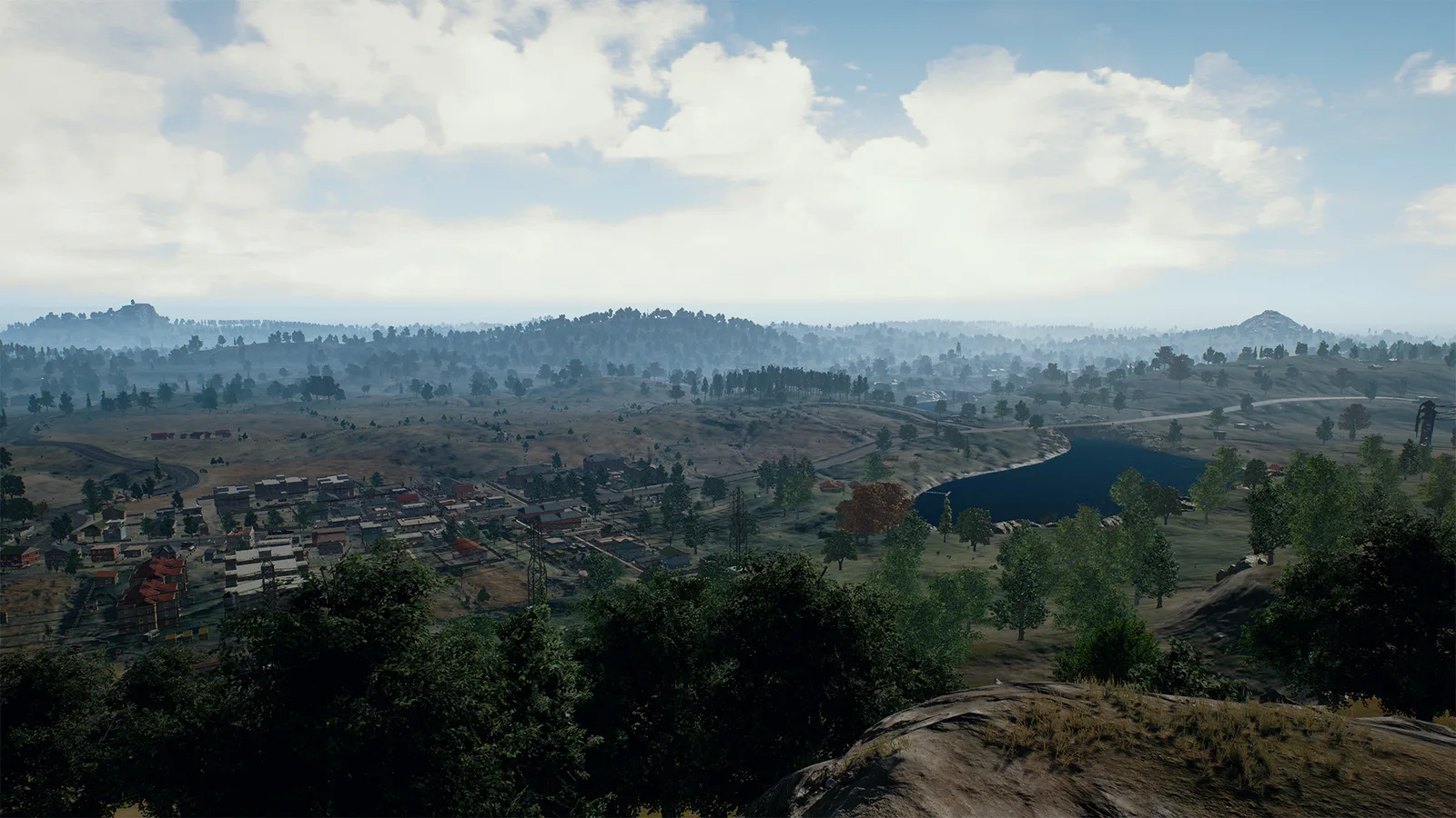 Erangel landscape screenshot attached to the 2017 Steam Early Access launch announcement.