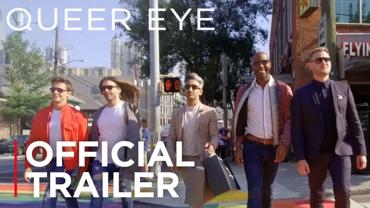 Queer Eye official trailer title card, Netflix