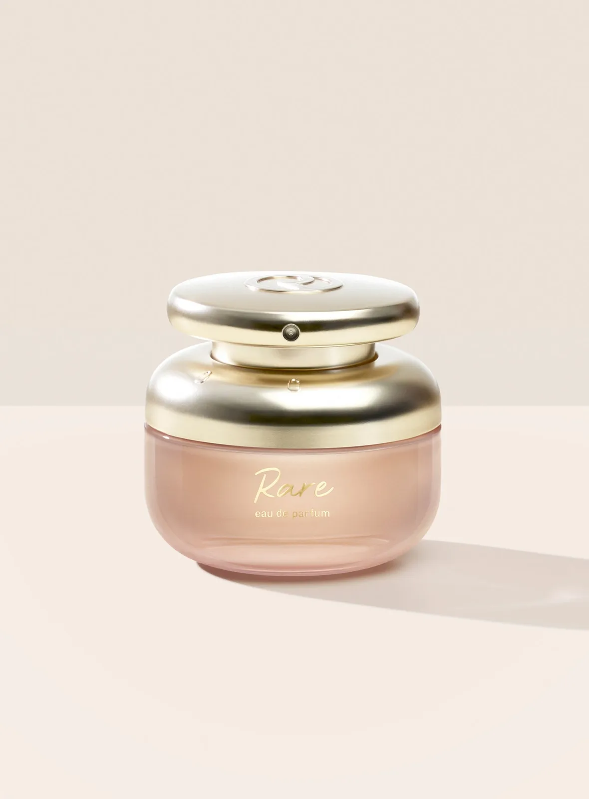Rare Eau de Parfum bottle with its oversized pump