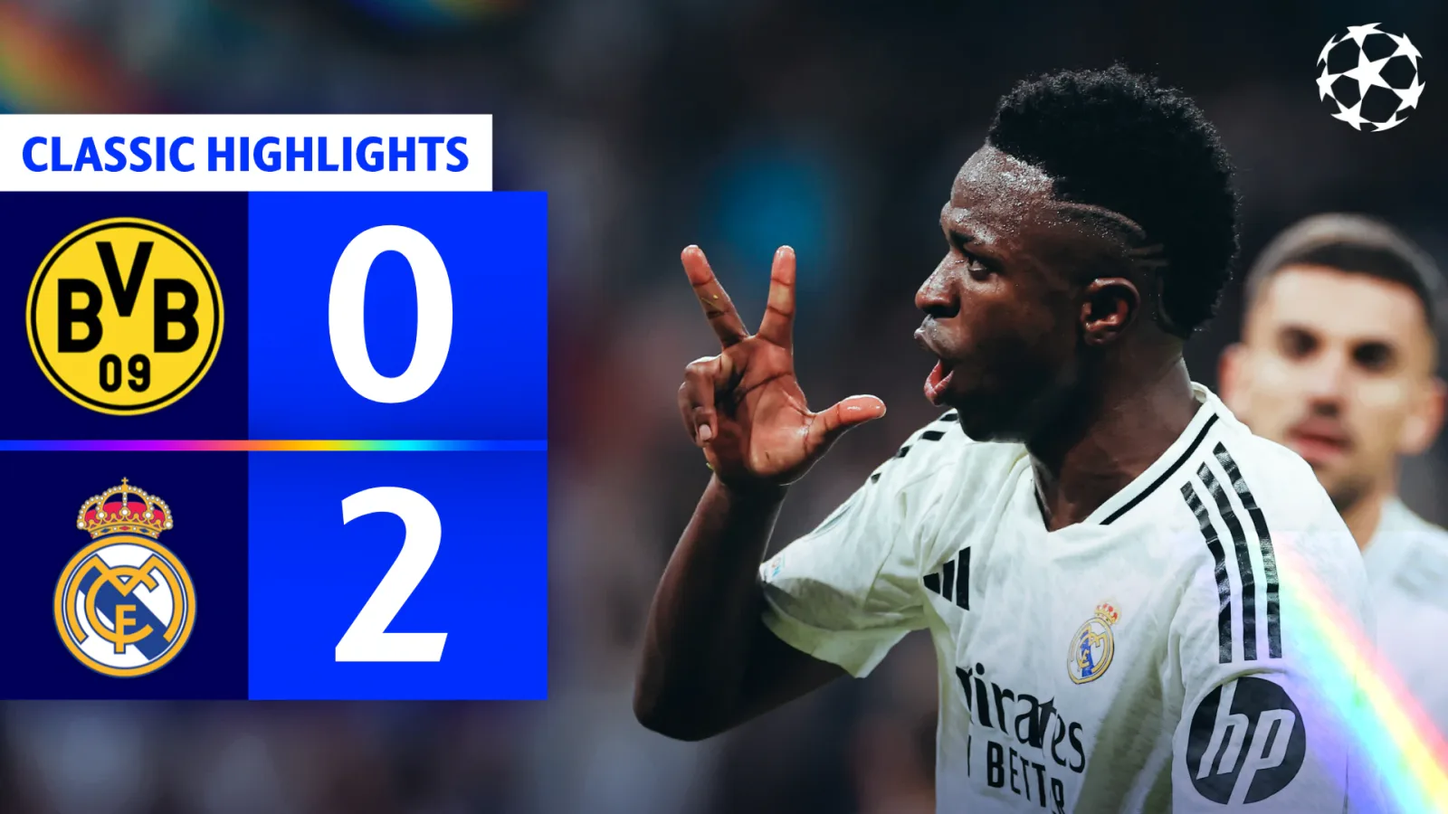 Real Madrid win Champions League: Carvajal and Vinícius Júnior see off Dortmund | UEFA Champions League 2023/24