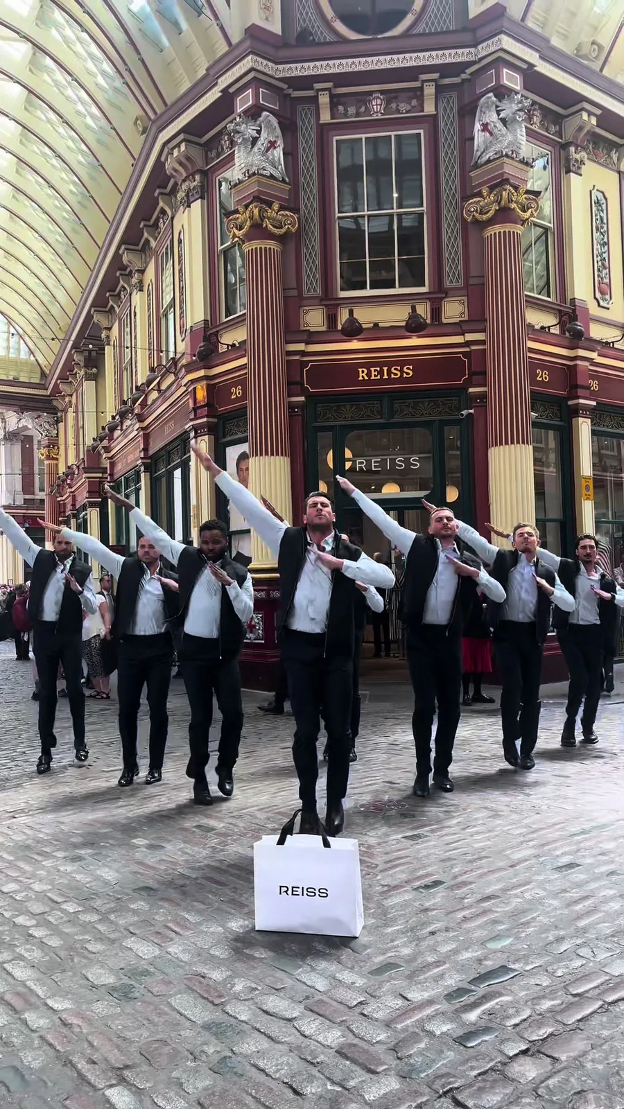 Stop looking. We’ve found them. #fyp #maninfinance #finance #leadenhallmarket #londontiktok #reiss @ultimateeventdancers @Billen Ted @Girl On Couch @itsadamlyons_