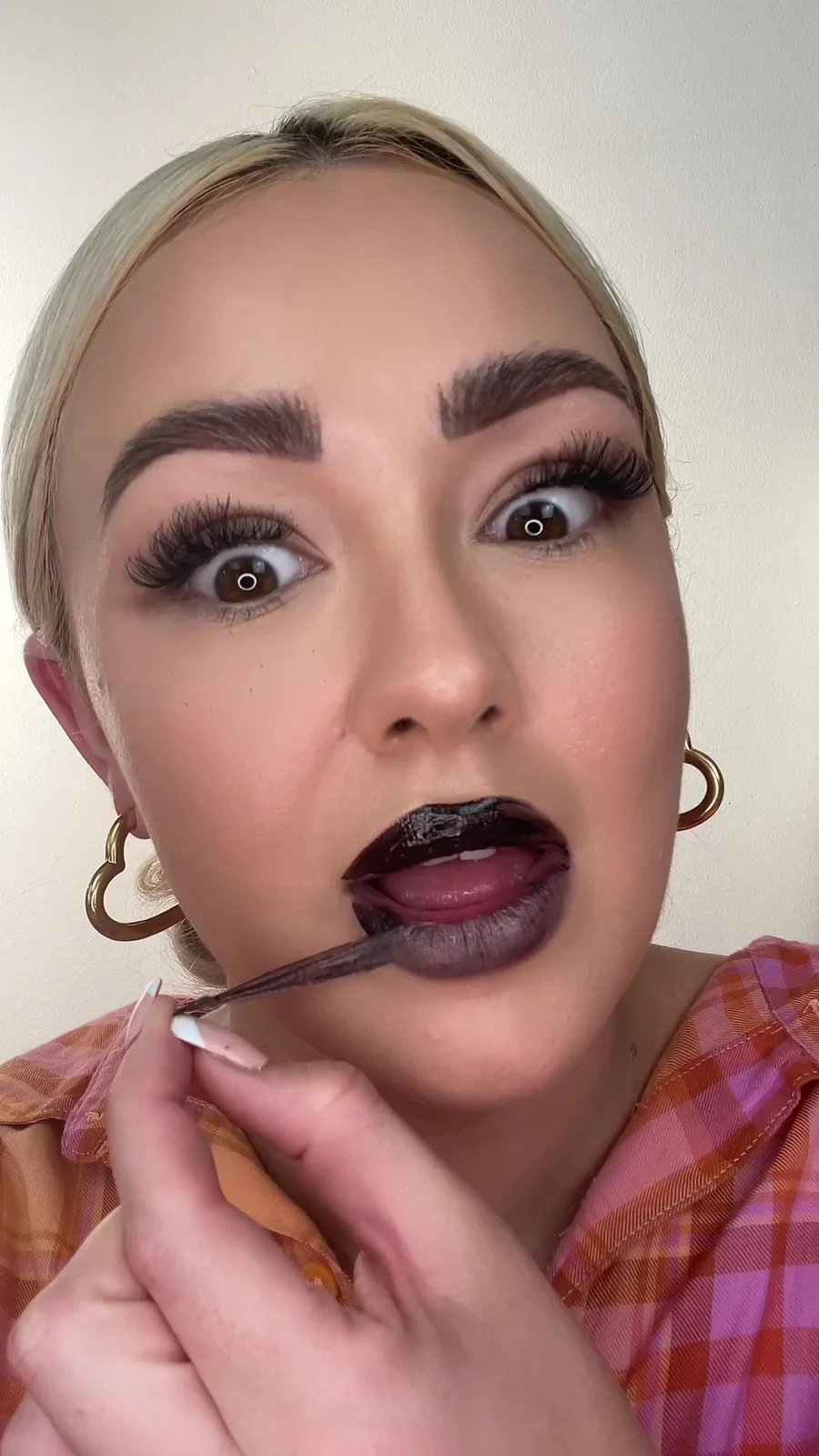 @Maybelline New York tattoo brow as a lip tint! - I’ve seen @Gillian Grace do this too 🥰💖 #maybellinetattoobrow #tattoobrow #makeuptrends #makeuphacks #makeup