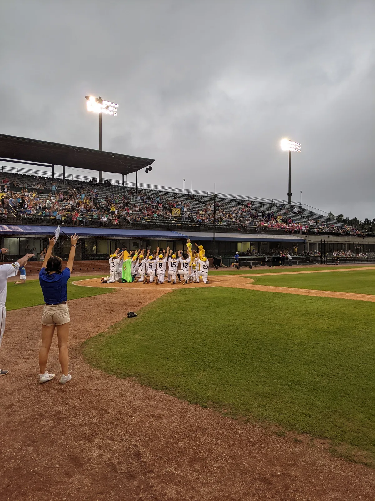 The Bananas took the field on March 27, 2021; CC0 photograph.