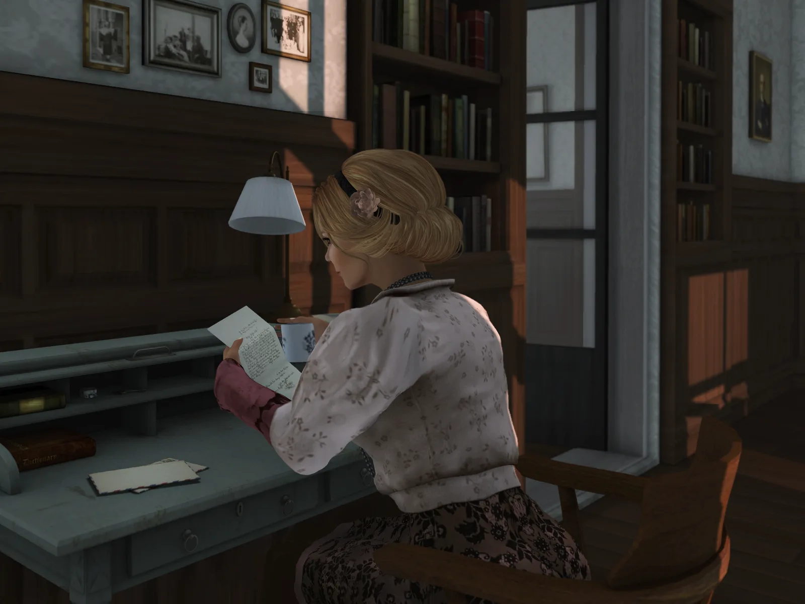 An avatar in Second Life, photographed in 2015; CC BY-SA 4.0.