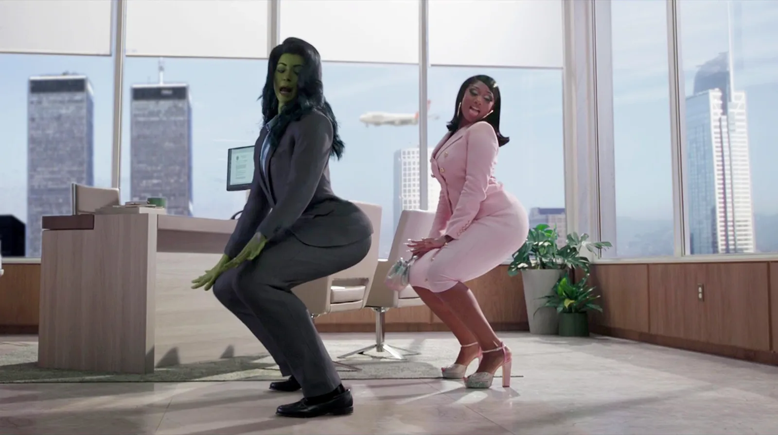 She-Hulk Twerking With Megan Thee Stallion | Know Your Meme