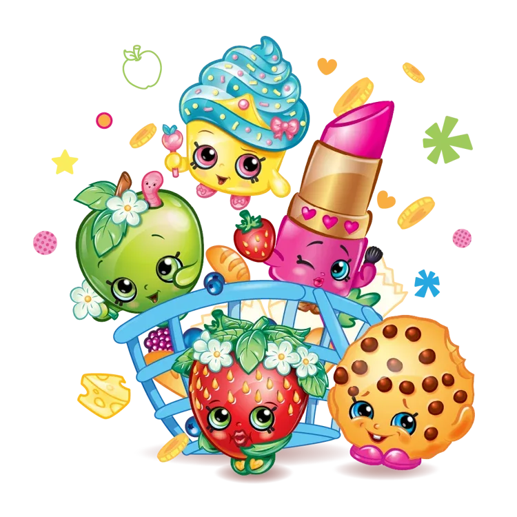Shopkins Season 1 character art