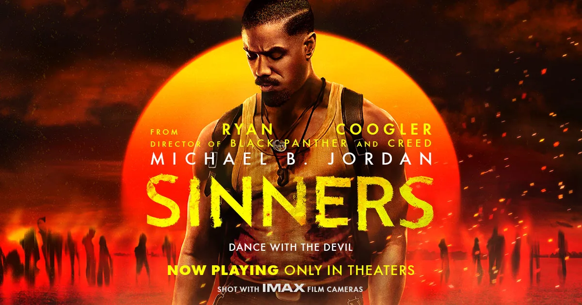 Official Sinners movie site and film artwork.