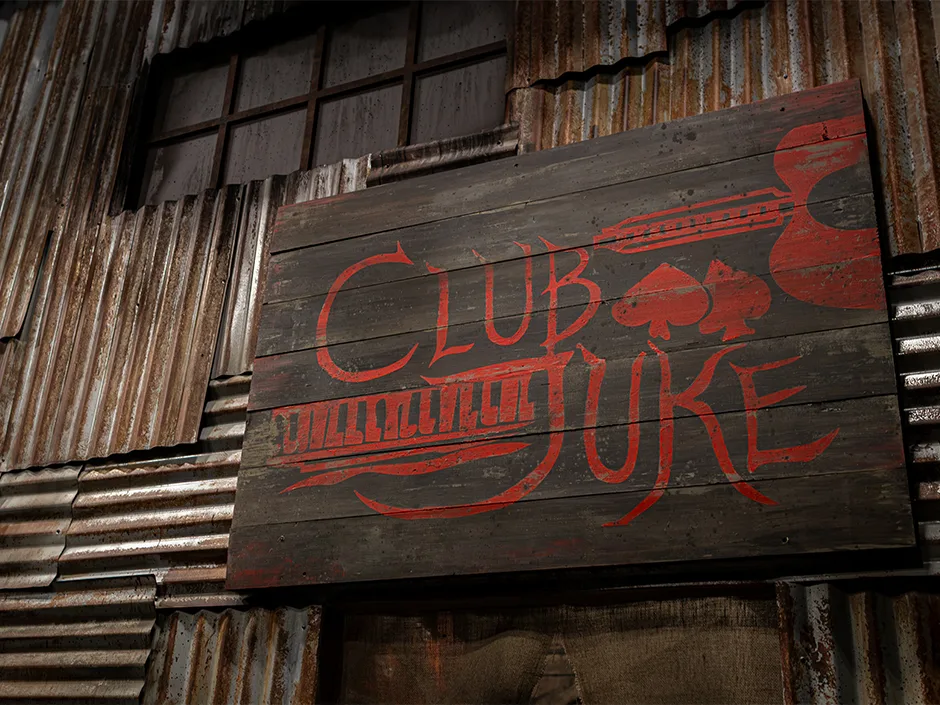 Club Juke facade at Halloween Horror Nights