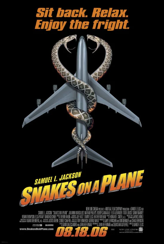 Snakes on a Plane: poster