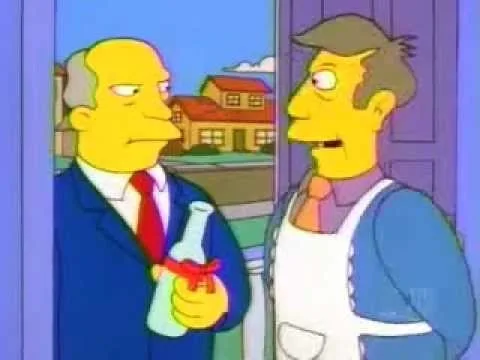 A classic Simpsons writer has put a personal spin on the "Steamed Hams" meme