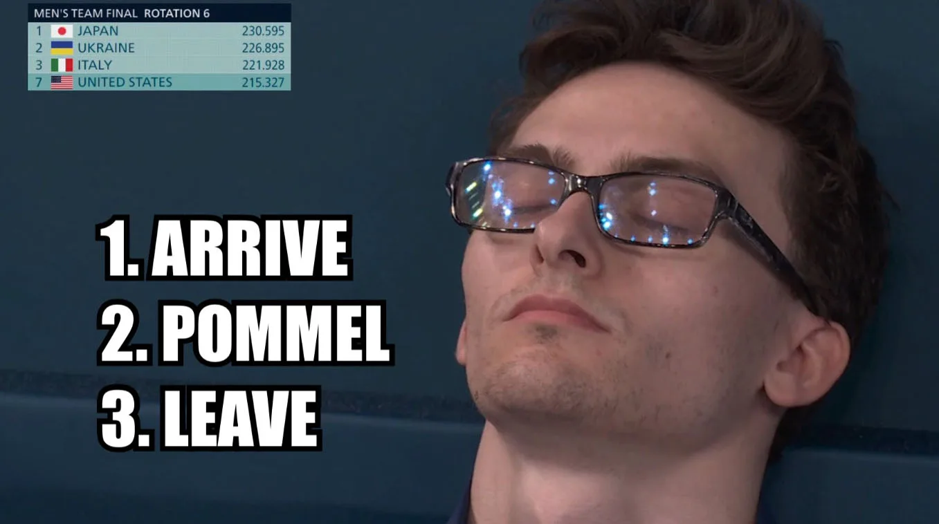 Stephen Nedoroscik Pommel Horse Guy | Know Your Meme