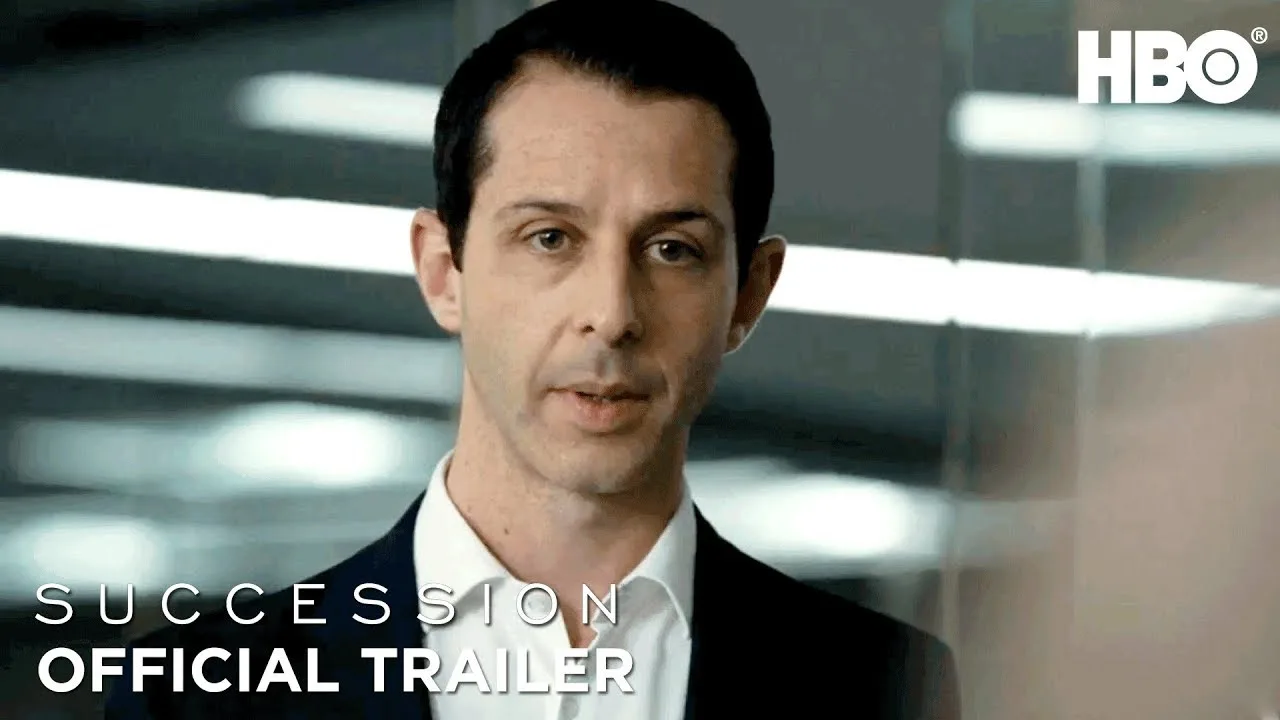 Succession season 1 official trailer title card, HBO