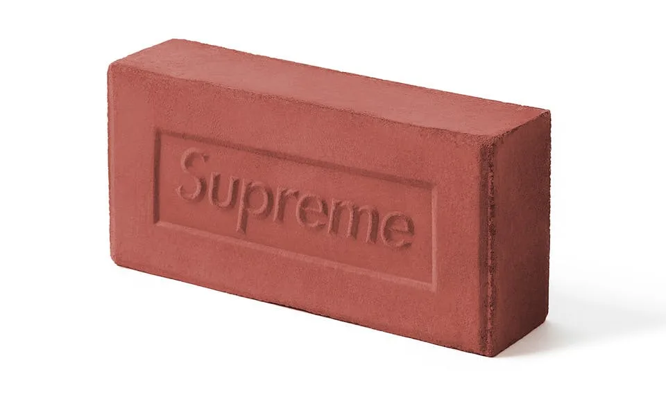 Supreme clay brick, Fall/Winter 2016