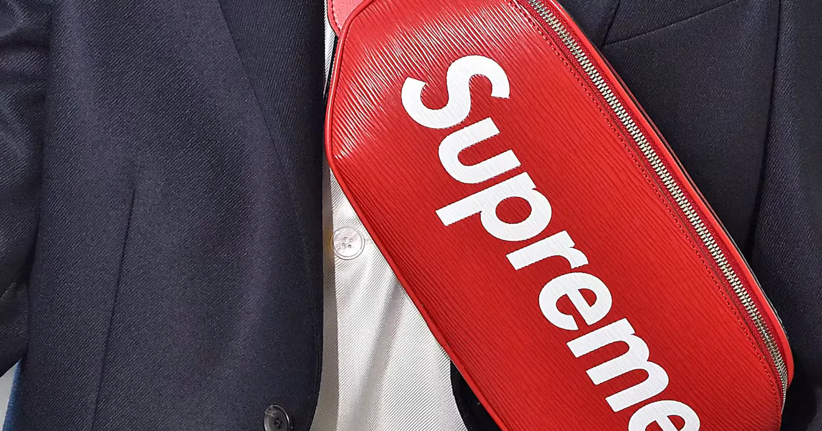 The Supreme x Louis Vuitton Collab Just Hit Stores, and Hysteria Has Already Ensued