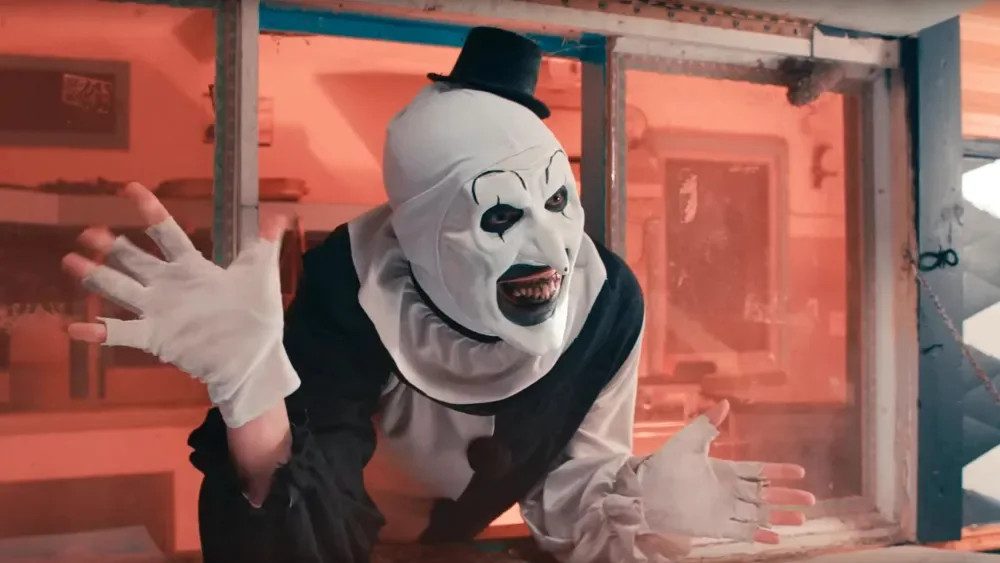 TERRIFIER 2, David Howard Thornton, 2022. © Bloody Disgusting / Courtesy Everett Collection
