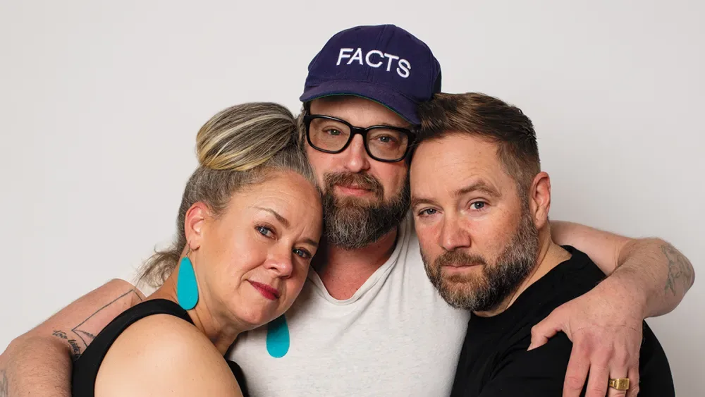 Heather Donahue, Michael Williams and Joshua Leonard reunited