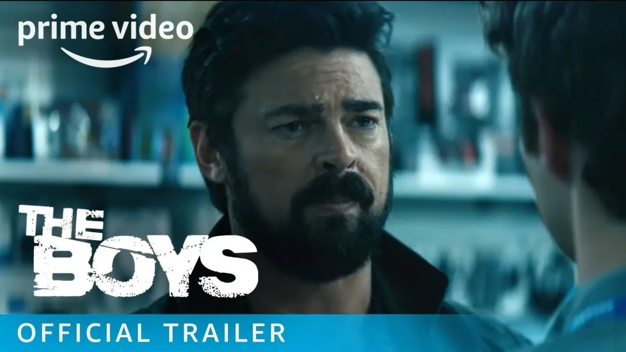 Karl Urban as Butcher in the official trailer.