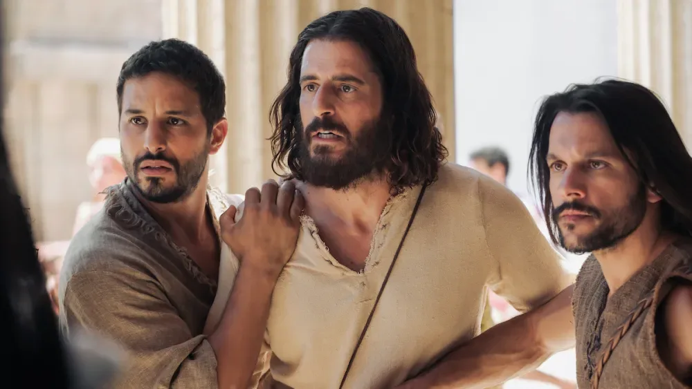 Jesus with disciples in the season 4 finale