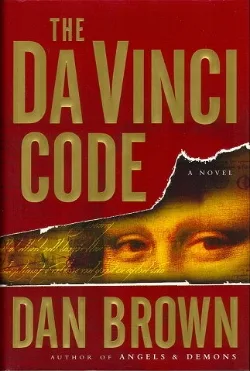 First-edition cover of The Da Vinci Code, Doubleday, 2003